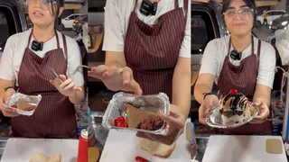 Woman Makes Chocolate Paan Vada Pav; Netizens Don’t Want To Try The Bizarre Food Experiment | Viral Video
